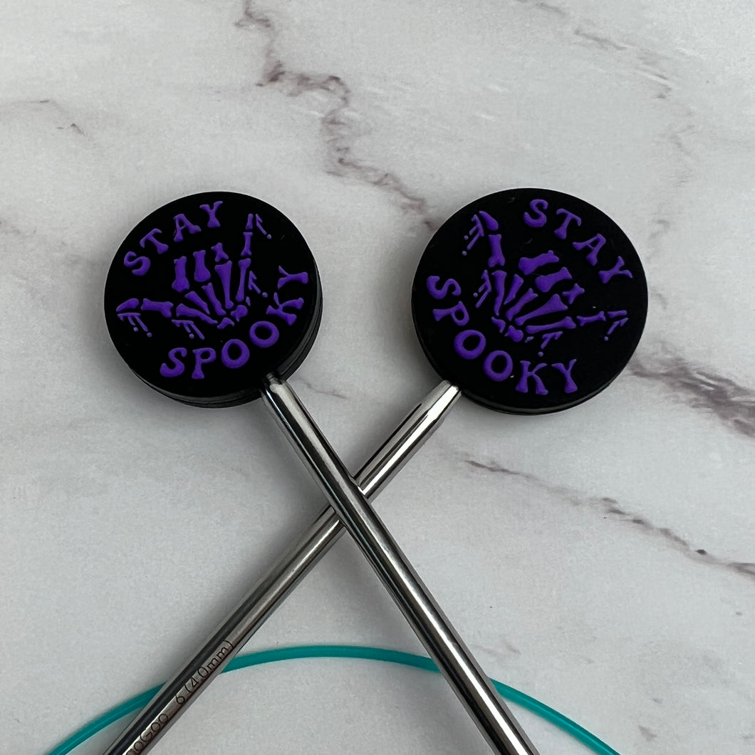 Stay Spooky Stitch Stoppers | Purple